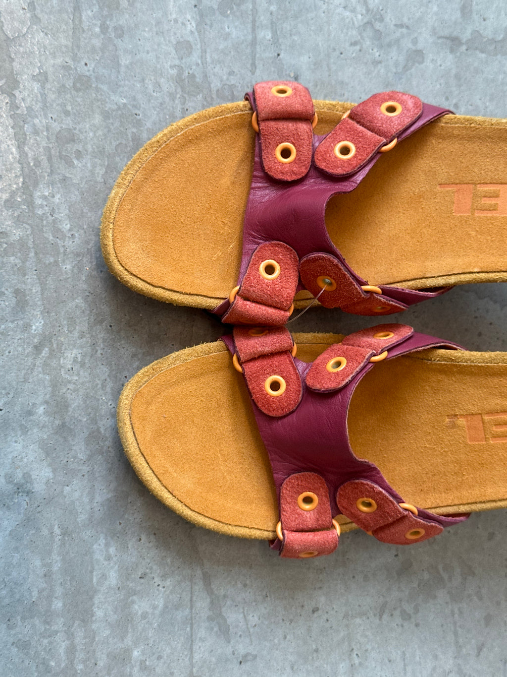 vintage pink diesel heel