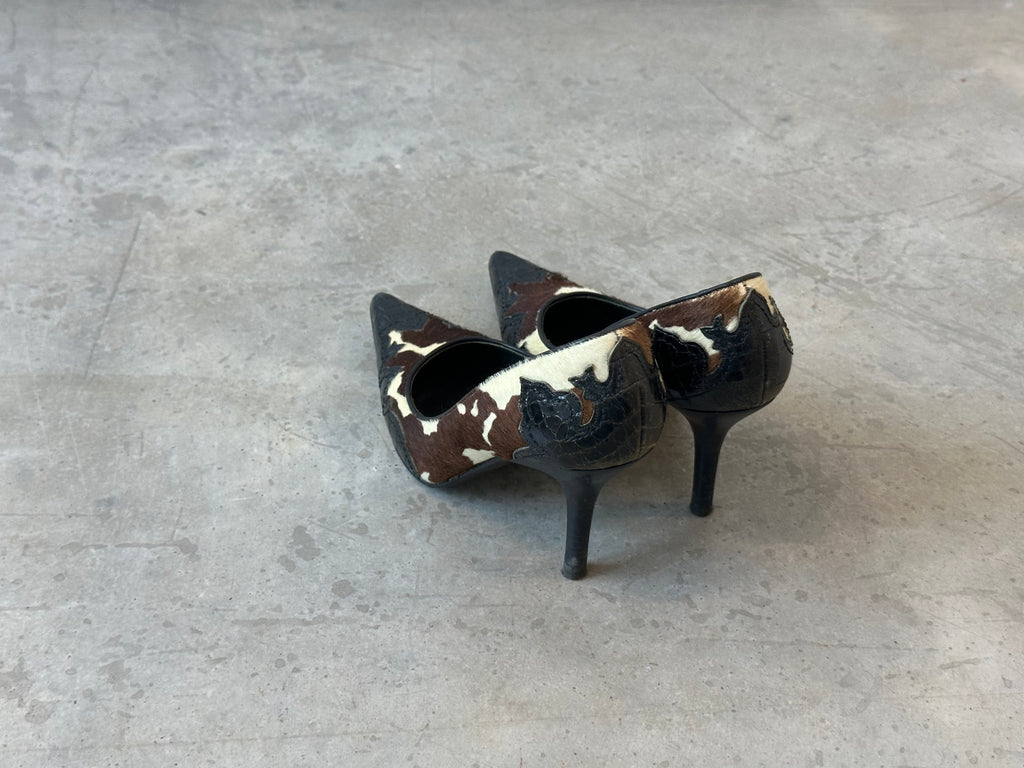 doland j pliner pony hair pumps