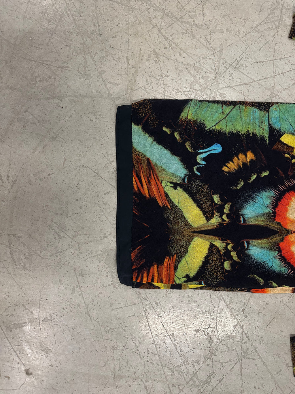 jean paul gaultier butterfly mesh print