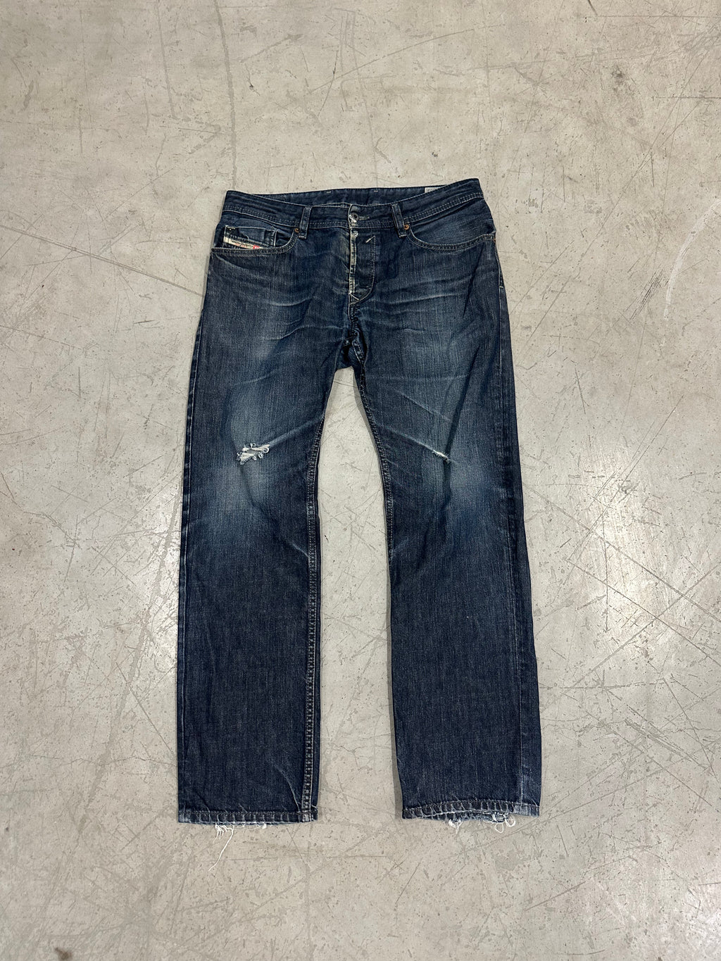 diesel dark wash jeans