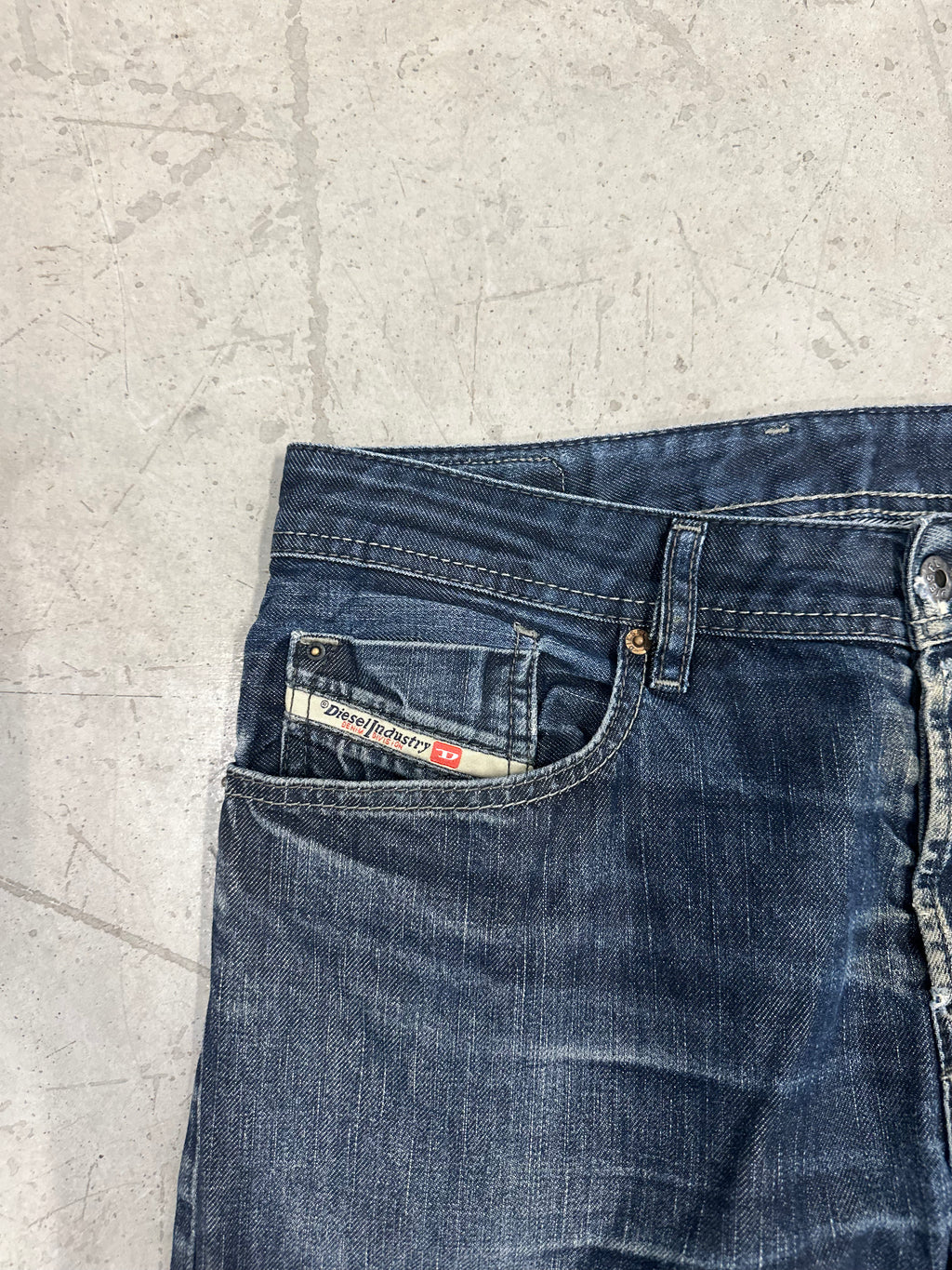 diesel dark wash jeans