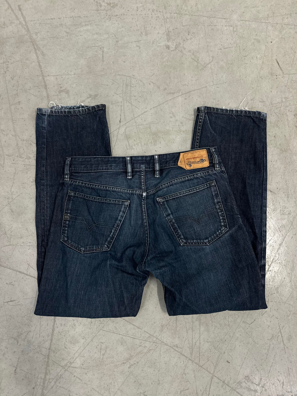 diesel dark wash jeans