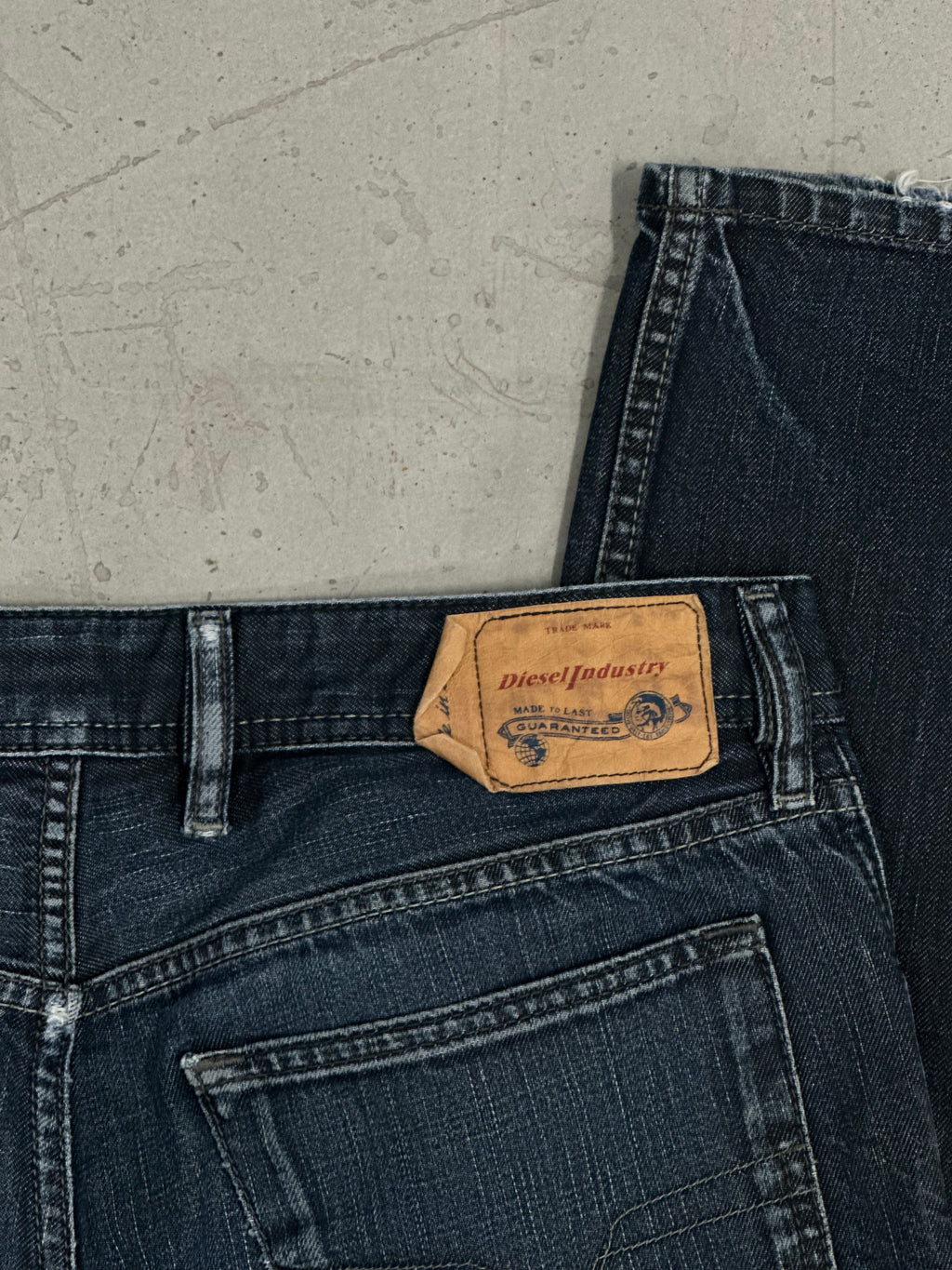 diesel dark wash jeans